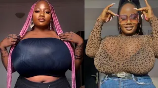 BrownCoco from Nigeria🇳🇬 - Plus size model Beautiful fashion Outfit,big boobs. Xplore Africa.