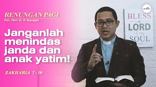 JANGANLAH MENINDAS JANDA DAN ANAK YATIM! | Pdt. Rim G. P. Saragih