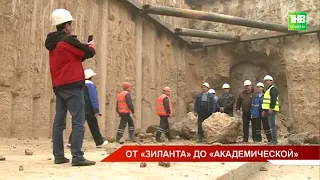 В Казани завершилась проходка перегонного тоннеля метро от станции “Зилант” до “Академической”