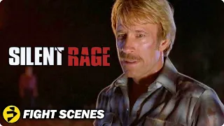 SILENT RAGE | Chuck Norris | Action Thriller | Fight Scenes