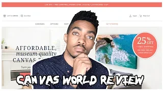 Canvas World Review | cheap canvas prints reviews