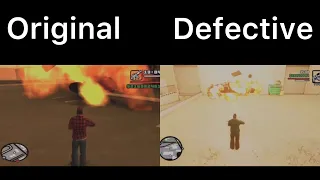 Gta SA PS2 vs Defective edition