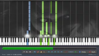 Sweet Dreams ( Jeff The Killer Theme Cover) | Piano Tutorial Synthesia