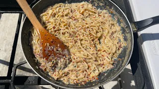 Lemon Parmesan Pasta | Quick and Easy 30 Minute Pasta Recipe | Backyard Cooking