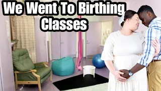 We Went To Birthing Classes!🤭| Pregnancy Journey | Educational | Vlog | Sylvia And Koree Bichanga