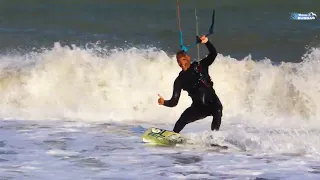 Кайт сърф на Бургаския плаж (видео-6)