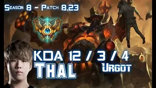 Thal URGOT vs AATROX Top - Patch 8.23 KR Ranked