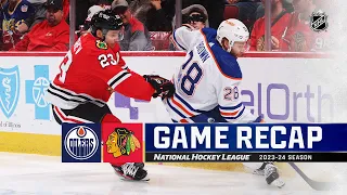 Oilers @ Blackhawks 1/9 | NHL Highlights 2023