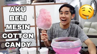 AKU BELI MESIN COTTON CANDY 😂