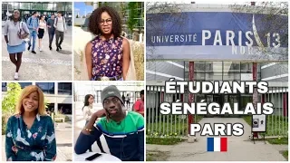 🇨🇵Paris, la rentrée universitaire avec les étudiants sénégalais... [Étudiants étrangers en France]