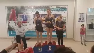 Naz ARICI -  1st place, The 1st Turkish Adult National Championship 2016