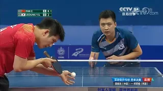 Fan Zhendong vs Jeoung Youngsik | MS-FINAL | 2019 World Military Games