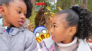 Left In The Woods 😱| Pretend play Lost w/ Sekora and Sefari