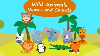 My First Animals #2 - Learn Wild Animals Names and Sounds | AmayaKids Farming Games