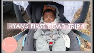 ROAD TRIP WITH A BABY ! | MOM VLOG