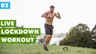 02 | LIVE Lockdown Workout | Bodyweight Blitz Workout