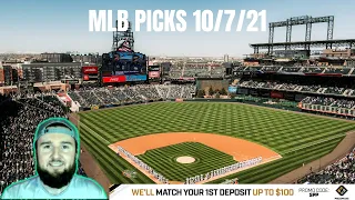 MLB Picks and Predictions Today 10/7/21