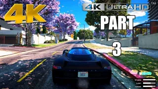 🔥Grand Theft Auto 5 🔥 4K Ultra Graphics Gameplay Part 3 - GTA 5 PC 4K 60FPS | EPIC GAMER HINDI
