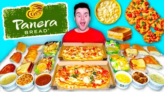 Trying Panera Bread's MENU! - Mac & Cheese, Pizza + MORE!