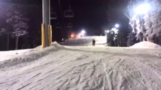 Epic ski jump fail on borovets