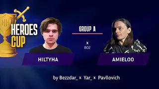 HEROES CUP| Amieloo vs Hiltyha| ТУРНИР НА 500 000 РУБЛЕЙ – Групповая Стадия| Герои 3