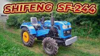 Бюджетний повнопривідний мінітрактор Shifeng SF-244  🔥