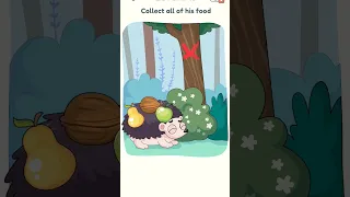 collect all of his food 🥝😈 dop3 level 345 #shorts #funny #cute