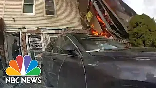 Watch: Officers Rescue Woman After Bronx Explosion