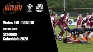 Wales U16 - DGR U16 - Galashiels 2024