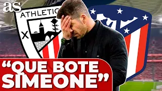 BURLA CÁNTICO de SAN MAMÉS a SIMEONE en el ATHLETIC 3 ATLÉTICO 0 | COPA REY