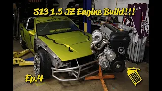 The S13 Convertible 2JZ GE to 1.5JZ Engine Build!