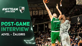 Jock Landale gives run-through on Zalgiris' win in Villeurbanne