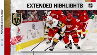 Vegas Golden Knights vs Detroit Red Wings Nov 7, 2021 HIGHLIGHTS