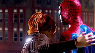 Spider Man Saves MJ From Falling In No Way Home Andrew Garfield Suits - Spider man Ps5