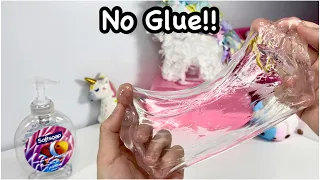 Ultra Clear No Glue Slime!! 🫧🤍 How To Make No Glue Clear Slime!!