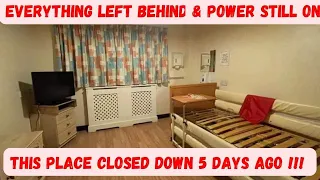 5 DAY OLD ABANDONED CAREHOME WITH POWER ON! | Abandoned Places UK