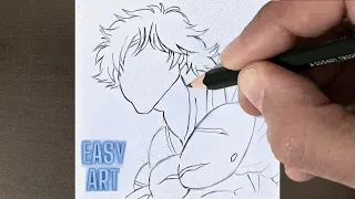 Simple & Easy Steps To Draw Baki || Learn Easy Anime Drawing Techniques