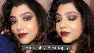 ❤ Hindash Beautopsy Palette First Impression | Red Gray Halo Eye ❤