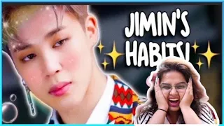 HAPPY BIRTHDAY HANDSOME JIMINAA🎂👑💋💍🥨💜 | Reacting to 14 Adorable Habits of Park Jimin! 🥨💜