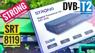 STRONG 🔥 SRT 8119 👍 Tuner DVB-T2 ✅