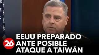 EE.UU afirma que está totalmente preparado ante un posible ataque a Taiwán