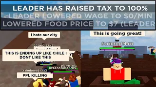 I Made An Innocent Roblox Village Into A Communist Society... They Weren't Happy About It