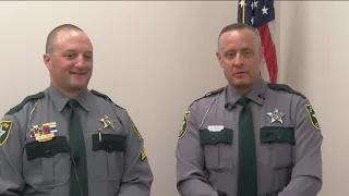 Collier County deputy pulls over couple ends up helping deliver their baby