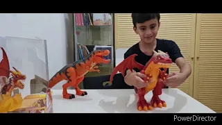 ROBO ALIVE FIRE BREATHING DRAGON TOY REVIEW