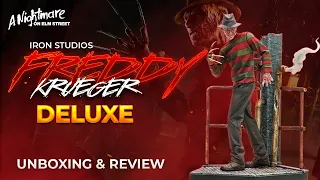 Iron Studios A Nightmare On Elm Street Deluxe Unboxing Review