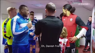 HILARIOUS!!! Jamie Vardy Funny Tunnel Comment ‘Ooo Danish Friends’