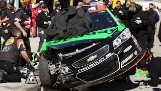 Danica Patrick Crash compilation #1! Why does she even drive?