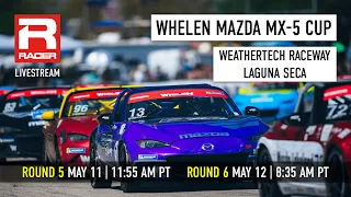 Mazda MX-5 Cup 2024 | Round 6 - WeatherTech Raceway Laguna Seca | Livestream