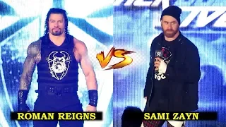 ROMAN REIGNS vs SAMI ZAYN LIVE EVENT IN WWE MANILA 2019