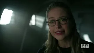 Supergirl 3x07 Mon El inside a cell talking to Kara